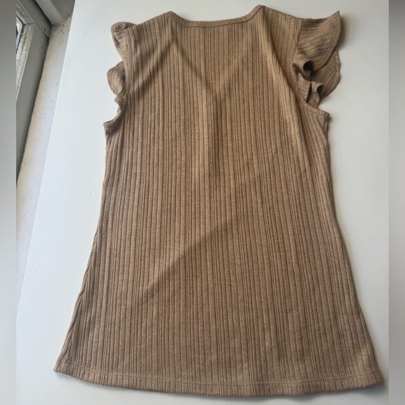 Doe and Rae Ribbed Knit Button Front Top - Picture 6 of 6